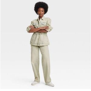 Oversized Vintage Color Denim Jacket